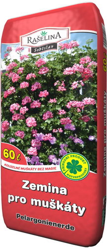 RAŠELINA SOBĚSLAV Soil for geraniums 60l - Substrate - Main image