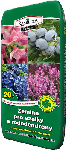 RAŠELINA SOBĚSLAV Soil for azaleas and rhododendrons 20l - Substrate - Main image