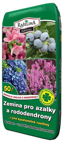 RAŠELINA SOBĚSLAV Soil for azaleas and rhododendrons 50l - Substrate - Main image