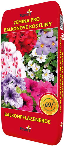 FAVORITE Soil for balcony flowers 60l - Substrate - Main image