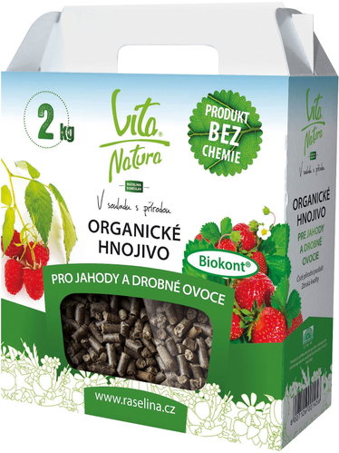 RAŠELINA SOBĚSLAV Vita Nature for strawberries and peas 2kg - Fertiliser - Main image