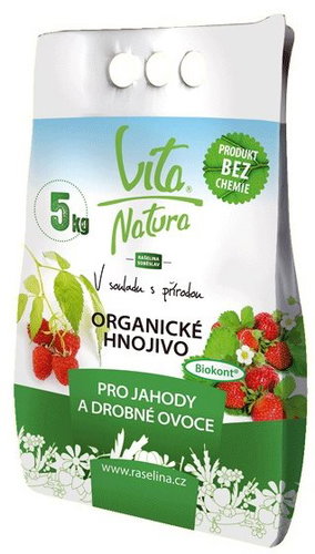 RAŠELINA SOBĚSLAV Vita Nature for strawberries and small fruits 5kg - Fertiliser - Main image