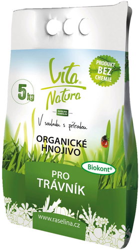 RAŠELINA SOBĚSLAV Vita Nature for lawn 5kg - Fertiliser - Main image