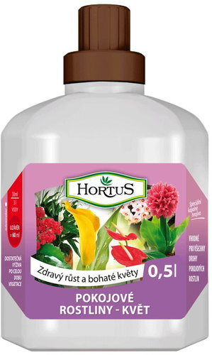 HORTUS for house plants FLOWER 0,5 l - Fertiliser - Main image