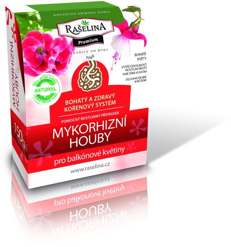 RAŠELINA SOBĚSLAV PREMIUM Mycorrhizal mushrooms for balcony flowers 150g - Stimulation - Main image