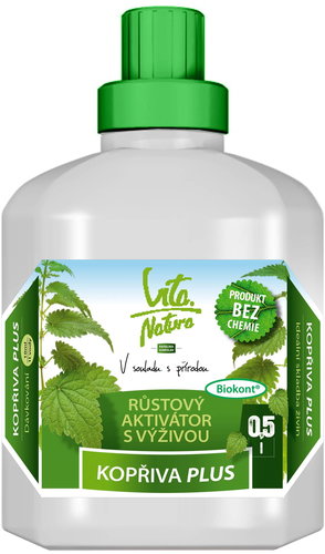 RAŠELINA SOBĚSLAV Vita Natura Kopřiva plus 0,5 L - Solution - Main image