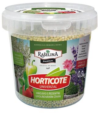 RAŠELINA SOBĚSLAV PREMIUM - Horticote with controlled nutrient release 0.5 kg - Fertiliser - Main image
