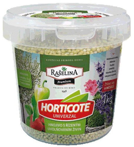 RAŠELINA SOBĚSLAV PREMIUM - Horticote with controlled release of nutrients 1kg - Fertiliser - Main image