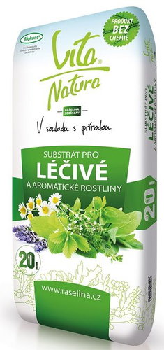 RAŠELINA SOBĚSLAV Vita Nature for healing and aromatic herbs 20l - Substrate - Main image