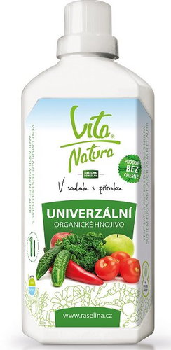 RAŠELINA SOBĚSLAV Vita Natura Universal organic fertilizer 1.0 l - Fertiliser - Main image