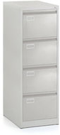 Rauman metal filing cabinet A4 - 4 drawers, RAL 3000 / RAL 7035 - Drawer Chest