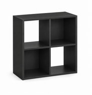 RAUMAN Sinde 2 × 2, černý - Shelving Unit