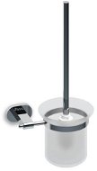RAVAK CR 410.00 Holder with Container and Toilet Brush - Toilet Brush