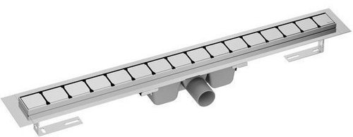 RAVAK Stainless steel drain OZ 10 ° 1050 - Shower Drain - Main image