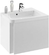 RAVAK Koupelnová skříňka pod umyvadlo SD 550 10° R bílá - Koupelnová skříňka