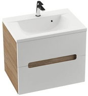 Ravak Koupelnová skříňka pod umyvadlo SD 600 Classic II capuccino/bílá - Bathroom Cabinet