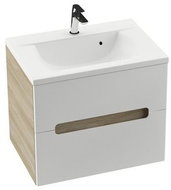 Ravak Koupelnová skříňka pod umyvadlo SD 800 Classic II L latte/bílá - Bathroom Cabinet