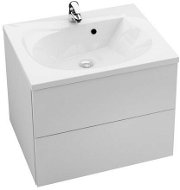 RAVAK Kúpeľňová skrinka pod umývadlo SD 600 Rosa II biela/biela - Kúpeľňová skrinka