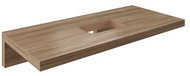 Ravak Deska pod umyvadlo L 1200 ořech - Bathroom Sink Countertop