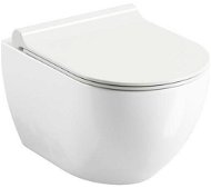 RAVAK WC Uni Chrome RimOff závěsné bílé - Záchodová mísa