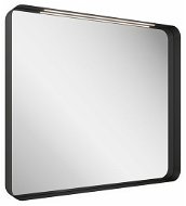 RAVAK zrkadlo Strip 800 × 700 čierne s osvetlením - Zrkadlo