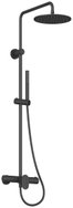 Ravak SG 098.20BLM Non-thermostatic shower column, sliding, with shower set, matt black - Tap