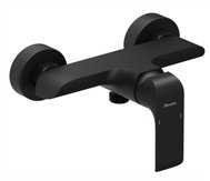 Ravak FL 032.20BLM Wall-Mounted Shower Tap without Shower Set, Matt Black - Tap
