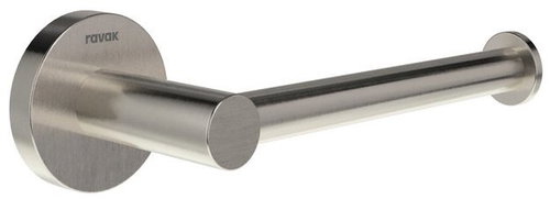 Ravak KN 400.30SSB Toilet paper holder, brushed stainless steel - Toilet Paper Holder - Main image