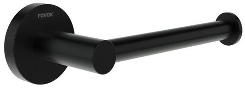 Ravak KN 400.20BLM Toilet paper holder, black matt - Toilet Paper Holder - Main image