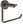 401.20GB Toilet paper holder, brushed graphite