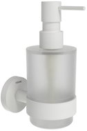 Ravak KN 231.10WHM Držák s dávkovačem mýdla, bílý matný - Soap Dispenser