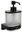 231.20BLM Holder with soap dispenser, black matt