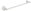 310.10WHM Towel holder 45 cm, white matt