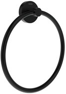 Ravak KN 300.20BLM Towel holder, round, black matt - Towel Rack