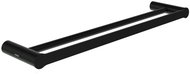 Ravak FD 320.20BLM Towel holder 45 cm, double, black matt - Towel Rack