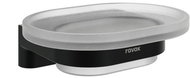 Ravak CR II 200.20BLM Držák s mýdlenkou, černá matná - Soap Dish