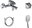 022.00CR. +S Wall-mounted bath mixer with shower set, chrome