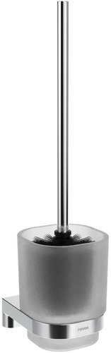 Ravak CR II 410.00CR Holder with toilet brush and container, chrome - Toilet Brush - Main image