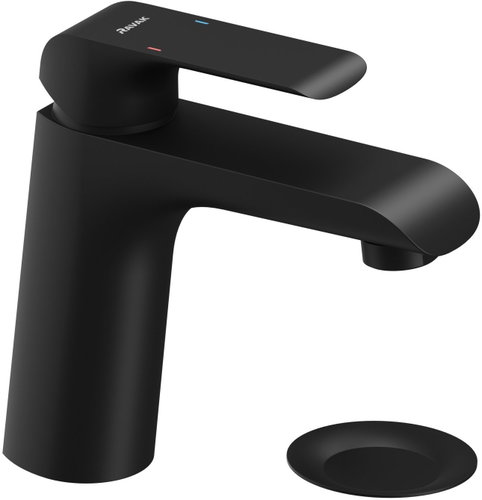 Ravak FL 013.20BL Basin mixer 153 mm, black - Tap - Main image