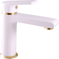 Slezák-RAV CO128BZ Wash basin mixer, white/gold - Tap