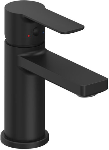 Ravak SL 012.20BL Washbasin faucet 135 mm, without drain, black - Tap - Main image