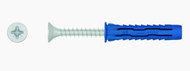 Rawlplug Hmoždinka univerzální uzlovací 4ALL 10 mm - nylon s vrutem; 6 x 60 mm - Hmoždinky