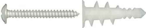 Rawlplug dowel DRA-01 for plasterboard - nylon + screw; 3,9 x 32 mm - Anchors - Main image