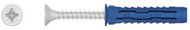 Rawlplug Hmoždinka univerzální uzlovací 4ALL 6 mm - nylon s vrutem (14 ks/bal.); 4,5 x 40 mm - Hmoždinky
