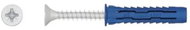 Rawlplug Hmoždinka univerzální uzlovací 4ALL 8 mm - nylon s vrutem (10 ks/bal.); 5 x 60 mm - Hmoždinky