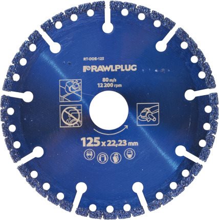 Rawlplug Disc with diamond sprinkles - universal; - Diamond Disc - Main image