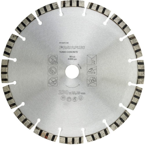 Rawlplug Diamond wheel for cutting reinforced concrete EXTREM - Diamond Disc - Main image