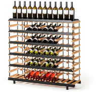 RAXI Wine Rack with Presentation on Both Sides - 120 Bottles - Wine Stand