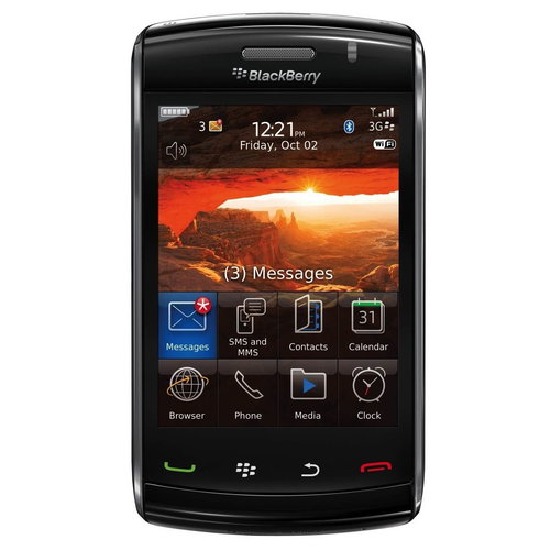BlackBerry 9520 Storm2 QWERTY černý - Mobile Phone - Main image