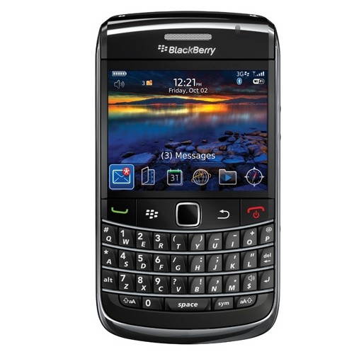 BlackBerry Bold 9700 QWERTZ černý - Mobile Phone - Main image